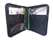 Jacbag Kiremit Turuncu A4 Organizer Fermuarlı Dosya ve Evrak Çantası (Kadın) - 3