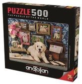 Anatolian 500 Parça Labrador Köpekler Puzzle - Greg Cuddiford thumbnail 1