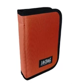 Jacbag Kiremit Turuncu Sert Kapaklı Lastikli Düzenleyici Organizer Kalemlik thumbnail 1