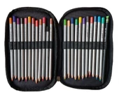 Jacbag Çift Kapaklı Organizer Lastikli Düzenletici Kalemlik - Popcorn - Unisex Çocuk - 4