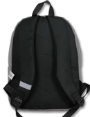 Cennec İki Gözlü Gri Su Geçirmez Kumaş Okul Günlük Seyahat Sırt Çantası - Çocuk Genç Yetişkin thumbnail 3