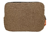 Jacbag Teddy Bej/Turuncu Peluş Kız Çocuk Tablet Çantası - 3