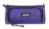Jacbag Prime XL Lastik Ayraçlı İki Bölmeli Mor Kalem Çantası(Kadın/Kız Çocuk) - 3