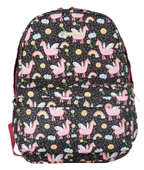 Pippa Lamacorn Siyah Kız Çocuk Okul Çantası (Üç Gözlü) - 1