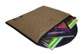 Jacbag Teddy Peluş Bej Çıtçıtlı Kadın Dosya Çanta (Kitap Defter Tablet Notebook) - 3