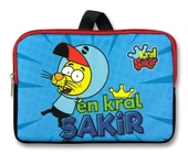 Cennec Yatay Mavi Kral Şakir Tablet Çantası - Erkek Çocuk - 10,9 inç ve Altındaki Tabletler İçin Uyumlu - 1