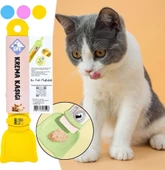 SilkyLife - Kedi / Köpek Krema Ödül Maması/Pastası Yedirme Kaşığı / 3renk - 2