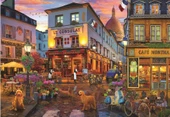 Anatolian 1000 Parça Cafe Montmartre Puzzle - David Maclean thumbnail 1