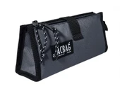 Jacbag Twin Masa Üstü Çift Bölmeli Kalem Çantası - Gri thumbnail 1