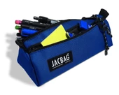 Jacbag Dual Prime İki Bölmeli Üçgen Saks Mavi Erkek Çocuk Kalem Çantası thumbnail 1