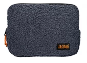 Jacbag Teddy Gri/Turuncu Peluş Erkek Çocuk Tablet Çantası - 1
