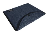 Jacbag Teddy Peluş Gri Çıtçıtlı Erkek Dosya Çanta (Kitap Defter Tablet Notebook) - 1