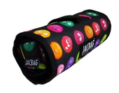 Jacbag Emoji Senior Sanatsal Rulo Organizer Kalem Çantası (Siyah/Renkli - Kız Çocuk/Kadın) - 1