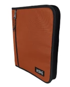 Jacbag Kiremit Turuncu A4 Organizer Fermuarlı Dosya ve Evrak Çantası (Kadın) - 1