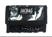 Jacbag Dumanlı Gri/Siyah Cırtlı Cüzdan/Kartlık - Erkek Çocuk ve Yetişkin - 1