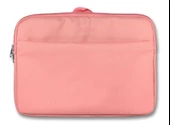 Cennec Yatay Pembe 15,6 inc Uyumlu Kadın Laptop/Notebook ve Evrak Çantası - 1