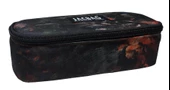 Jacbag Yeşil Yapraklı Oval XL Organizer Kalem Kutusu Kalemlik - 3