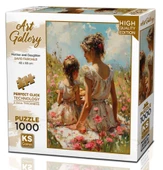 Ks Games 1000 Parça Anne ve Kızı Puzzle - David Fairchild thumbnail 2