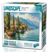 Ks Games 1000 Parça İtalya Manzarası Puzzle - Jin Park thumbnail 2