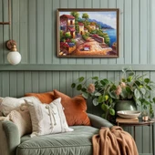 Ks Games 500 Parça Sessiz Kıyı Kasabası Puzzle - Jin Park thumbnail 2