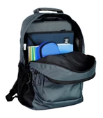 Jacbag Neo Üç Gözlü Çocuk Genç Yetişkin Gri Sırt Çantası - Erkek thumbnail 2