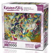 Ks Games 1000 Parça Composition VII Puzzle - Wassily Kandinsky thumbnail 1