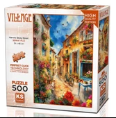 Ks Games 500 Parça Dar Taşlı Sokak Puzzle - Serhat Filiz thumbnail 1