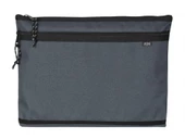 Jacbag Gri Erkek A4 Zip Folder İki Bölmeli Dosya ve Evrak Çantası - 4