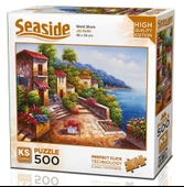 Ks Games 500 Parça Sessiz Kıyı Kasabası Puzzle - Jin Park thumbnail 1