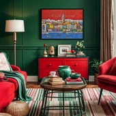 Ks Games 1000 Parça İstanbul Kırmızısı Puzzle - Gafur Uzuner thumbnail 2