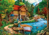 Ks Games 1500 Parça Weekend Retreat Puzzle thumbnail 2