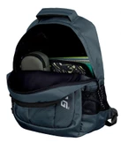 Jacbag Black Üç Bölmeli Günlük ve Seyahat Gri Sırt Çantası thumbnail 3