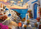 Ks Games 500 Parça Santorini Puzzle - Serhat Filiz thumbnail 3