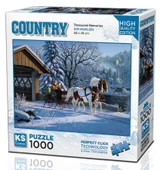 Ks Games 1000 Parça Değerli Anılar Puzzle - Kim Norlien thumbnail 1