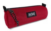 Jacbag Kırmızı Kız Çocuk Tek Gözlü Silindir Kalemlik - Kalem Kutusu thumbnail 1