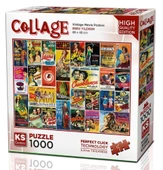 Ks Games 1000 Parça Eski Film Afişleri Puzzle - Ebru Yıldırım thumbnail 1