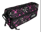 Jacbag Çift Fermuarlı Pembe Geometrik Kız Çocuk Kalem Kutusu thumbnail 1