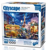 Ks Games 1000 Parça Paris'in Gece Işıkları Puzzle thumbnail 2