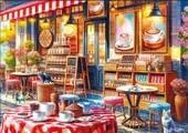 Ks Games 1000 Parça Kahve Dükkanı Puzzle - Serhat Filiz - 1