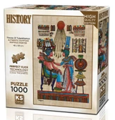 Ks Games 1000 Parça Papirus Throne of Tutankhamun Puzzle thumbnail 1