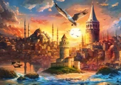 Ks Games 1000 Parça İstanbul Rüyası Puzzle - Serhat Filiz thumbnail 3