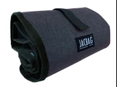 Jacbag Senior XL Lastik Ayraçlı Siyah Katlanır Lila Sanatsal Kalem Çantası - 1