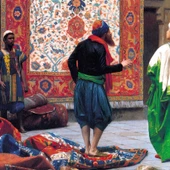 Ks Games 1000 Parça Halı Tüccarı (Jean Leon Gerome) Puzzle - 3