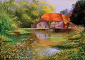 Ks Games 1000 Parça Hampshire Millpool Puzzle - Rob Johnson thumbnail 3