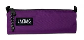 Jacbag Mor Kız Çocuk Tek Bölmeli Üçgen Okul ve Ofis Kalem Kutusu thumbnail 1