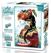 Ks Games 1000 Parça Anne ve Oğulz Puzzle - David Fairchild thumbnail 1