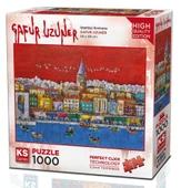 Ks Games 1000 Parça İstanbul Kırmızısı Puzzle - Gafur Uzuner thumbnail 1