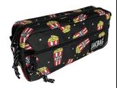 Jacbag Çift Fermuarlı Popcorn Kız ve Erkek Çocuk Kalem Kutusu thumbnail 1