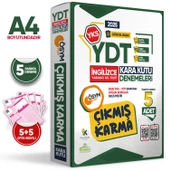 2025 YKS YDT İNGİLİZCE ÖSYM Çıkmış Soru 6lı Tıpkı Basım ve 5li Çıkmış Karma Deneme Seti TG Çözümlü - 2