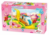 Star Puzzle 50 Parça Şeker Diyarı Çocuk Puzzle thumbnail 1